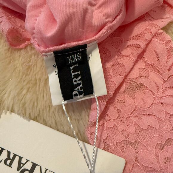nwt Sister Party Pink Lace Ruffle Bodysuit Coquette Kawaii size XS XXS - Picture 9 of 10